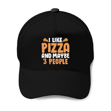 Discover Funny Cheese Pizza Baseball Caps