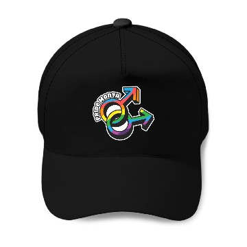 Discover Pride Month LGBTQ Sticker Baseball Caps