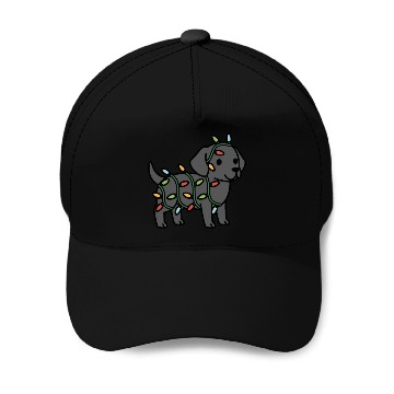 Discover Great Dane Christmas Lights Baseball Caps
