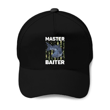 Discover Master Baiter - Wels Catfish Hunter Baseball Caps