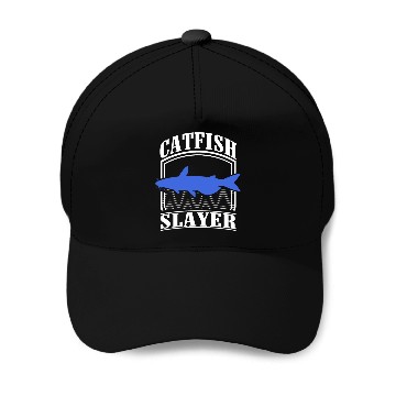 Discover Catfish Slayer - Wels Catfish Hunter Baseball Caps