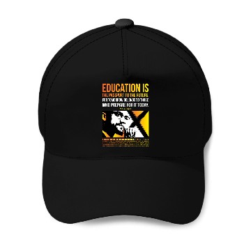 Discover Education Quote Baseball Caps