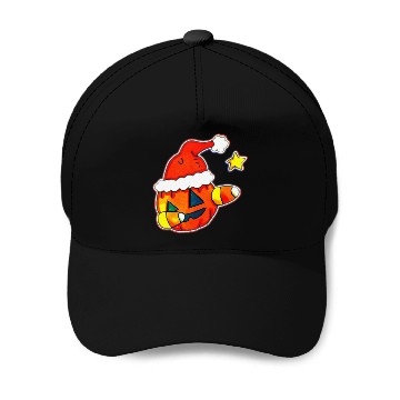 Discover Jack O Lantern Dabbing Christmas Baseball Caps