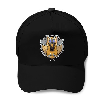 Discover German Shepherd I Valhalla I Viking Baseball Caps