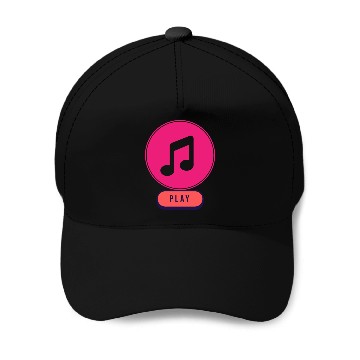 Discover music play Baseball Caps