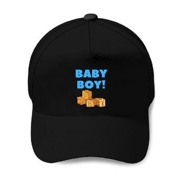 Discover It's A Boy Baseball Caps