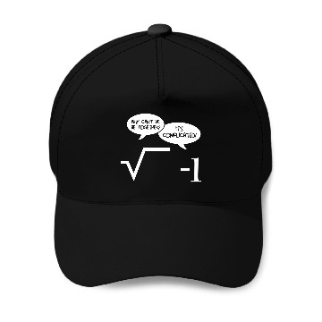 Discover Math Design Baseball Caps