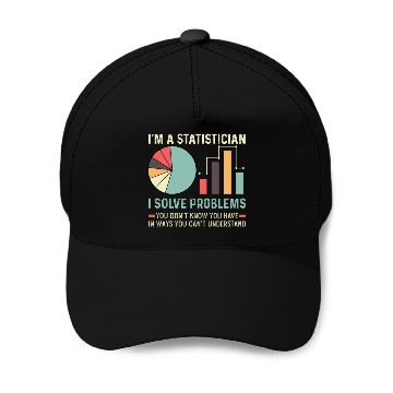 Discover I Solve Problems Math Teacher Gift Baseball Caps