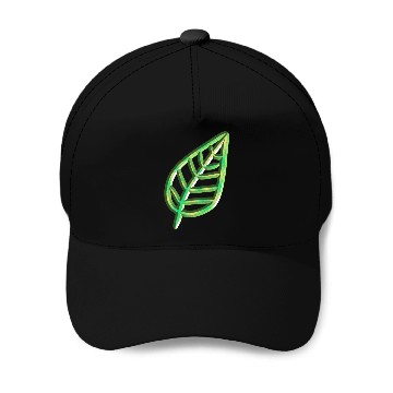 Discover leaf green icon nature Baseball Caps