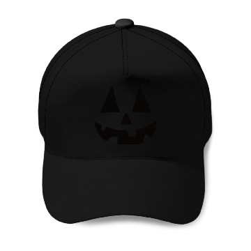 Discover Pumpkin Head - black Baseball Caps