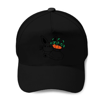 Discover carrots vegetable sack easter Baseball Caps