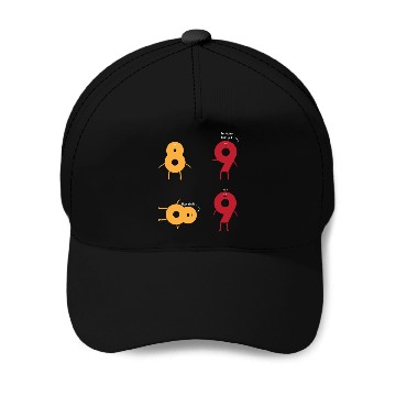 Discover Engineering Infinity Number Eight Funny Math Pun Baseball Caps