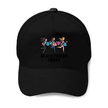 Discover Black Friday Squad Baseball Caps