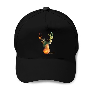Discover Oh Deer space Baseball Caps