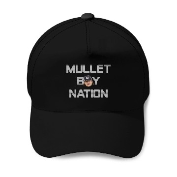 Discover Mullet Boy Nation Baseball Caps