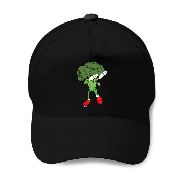 Discover Cute Funny Dancing Broccoli Veggie Lover Baseball Caps