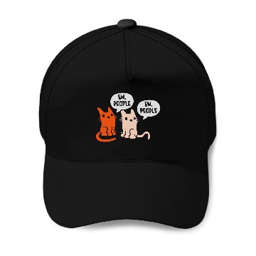Discover comic cats ew people Baseball Caps