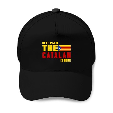 Discover Keep Calm Catalonia flag design Baseball Caps