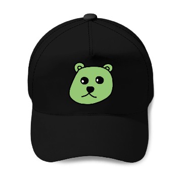 Discover green teddy bear Baseball Caps