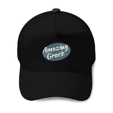 Discover Amazing Grace Christian design Baseball Caps