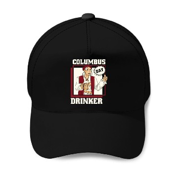Discover Columbus Day 1492 Baseball Caps