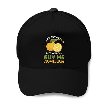 Discover Yuzu Fruit Saying Baseball Caps