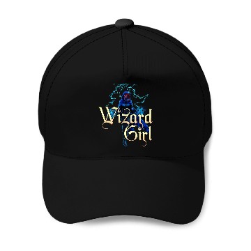 Discover Wizard Girl Baseball Caps