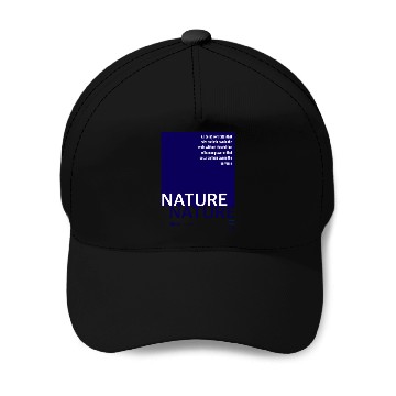 Discover About nature-navy Baseball Caps