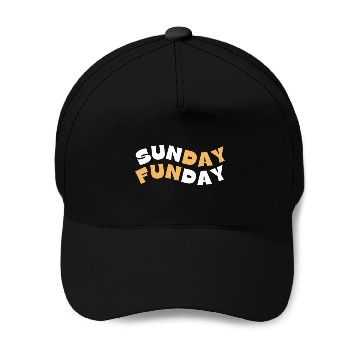 Discover Sunday Funday Baseball Caps