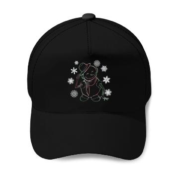 Discover Snowman Baseball Caps