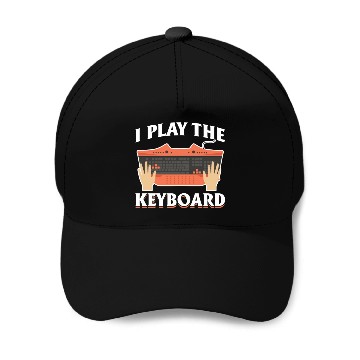 Discover Keyboard Gamer Humorous Computer Science Baseball Caps