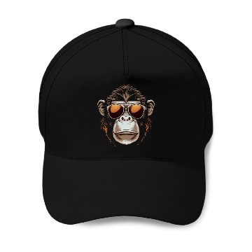 Discover Monkey Face Baseball Caps