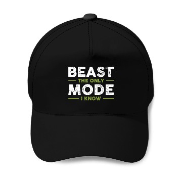Discover BEAST The Only Mode I Know Baseball Caps