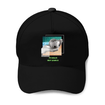 Discover Protect our planet Baseball Caps
