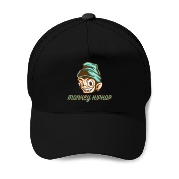 Discover Green Monkey Hiphop Baseball Caps