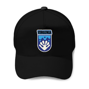 Discover US States VIRGINIA Baseball Caps