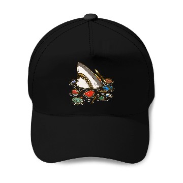 Discover Back to School Shark Baseball Caps