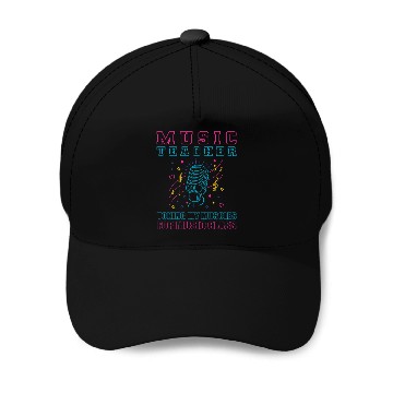 Discover Music Teacher Baseball Caps