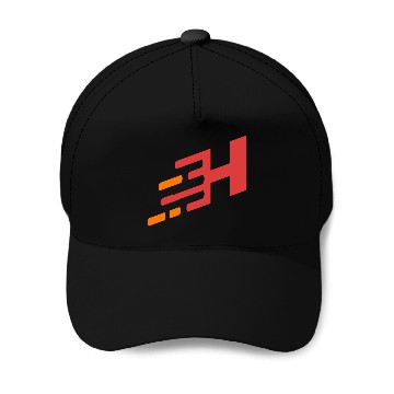 Discover MOTION LETTER "H" LOGO TYPOGRAPHY Baseball Caps