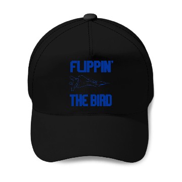 Discover Flippin The Bird Top Gun Baseball Caps