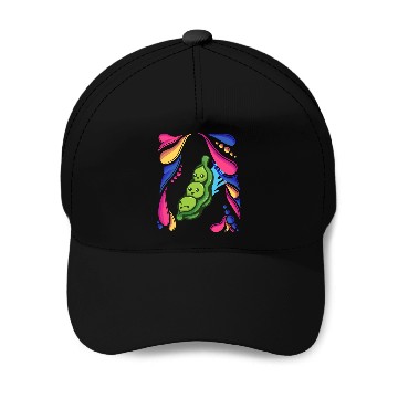 Discover Pea Vegetable Vegan colorful Baseball Caps