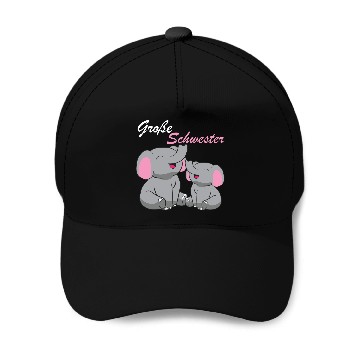 Discover Elephants - Große Schwester Baseball Caps