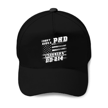Discover i earned a dd214 Baseball Caps