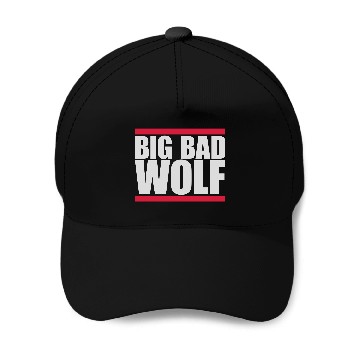 Discover big bad wolf quote Baseball Caps