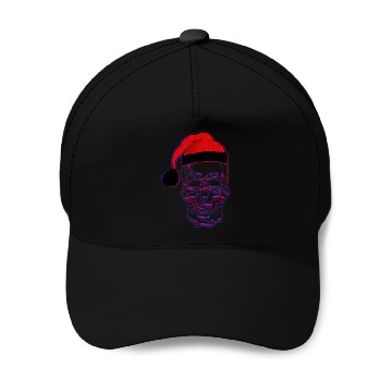 Discover Christmas Skull Baseball Caps