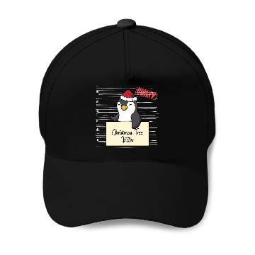 Discover Penguin christmas funny prison Baseball Caps