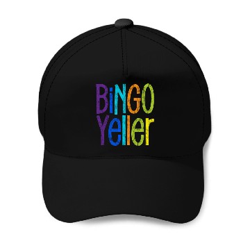 Discover Bingo Yeller 3 Baseball Caps