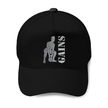 Discover Bodybuilder Workout Squats Exercise Gift Baseball Caps