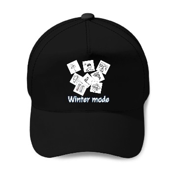 Discover Winter mode Baseball Caps