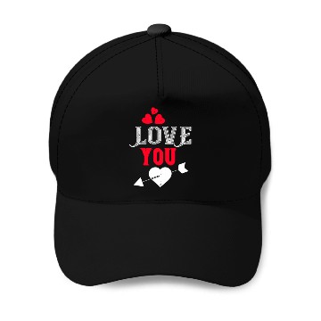 Discover Love You Baby Baseball Caps